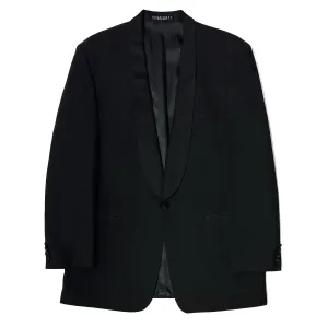 1990’S HUGO BOSS MADE IN GERMANY SHAWL COLLAR TUXEDO SUIT JACKET BLAZER 42L