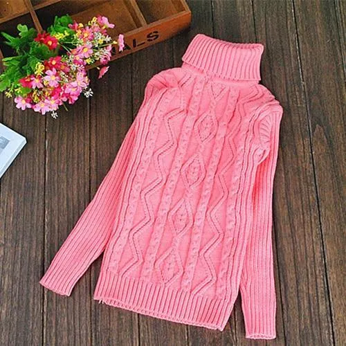 2021 Children Baby Boys Girls Sweaters  spring Winter Girls  8 10 12 14 years wholesale vendor