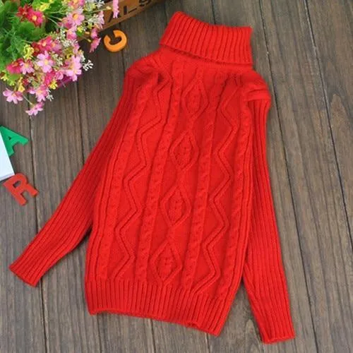 2021 Children Baby Boys Girls Sweaters  spring Winter Girls  8 10 12 14 years wholesale vendor