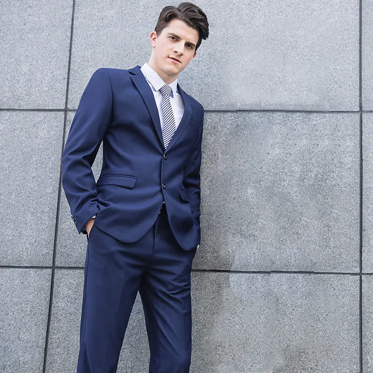 2023 Elegant High-end Custom Men's Slim Fit Formal Business Suit Mens Suits