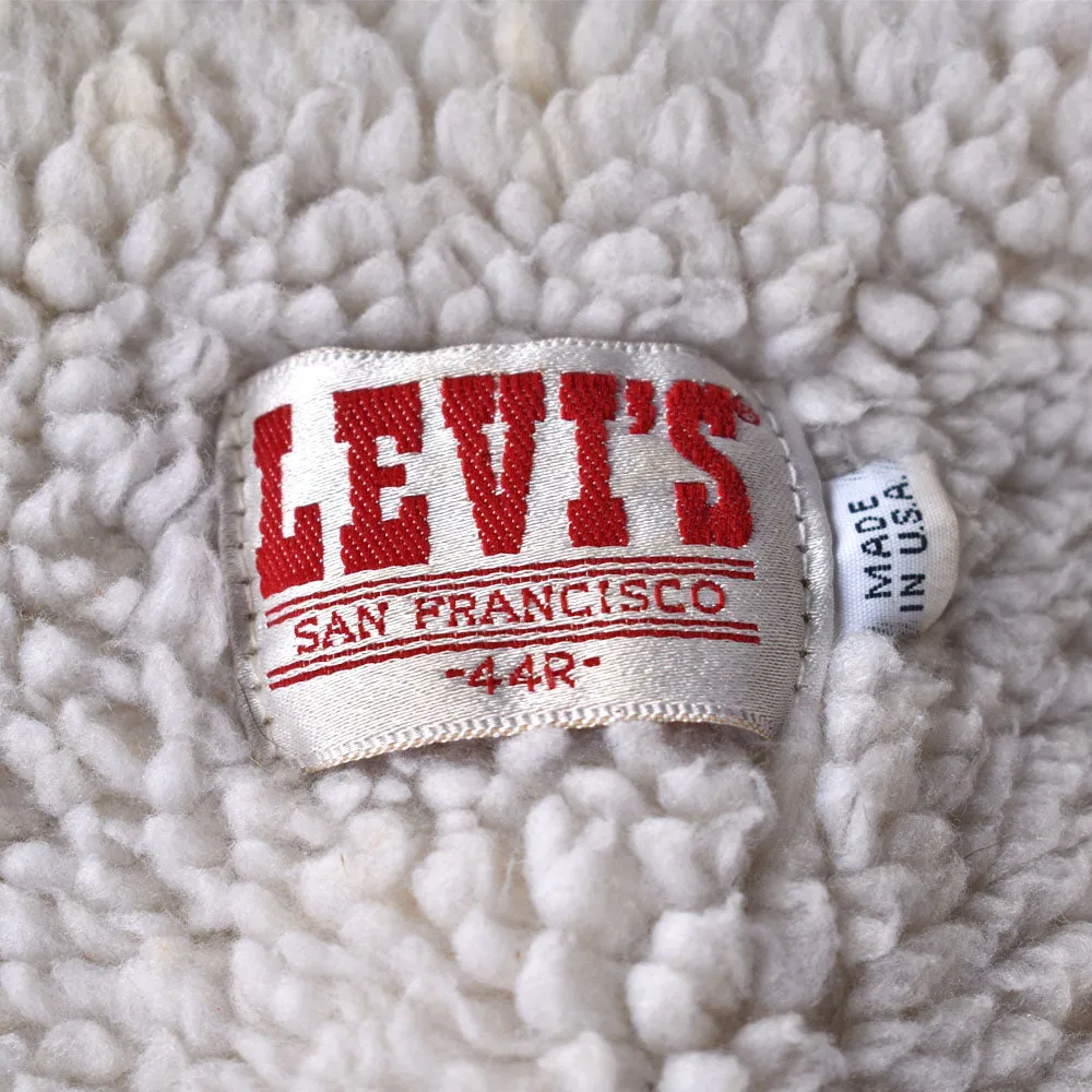 80’s Levi's 70608 デニムボアジャケット USA製 240113