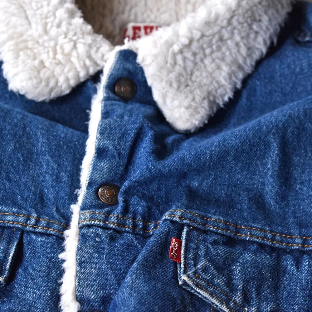80’s Levi's 70608 デニムボアジャケット USA製 240113