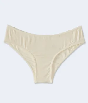 Aeropostale Womens' Ribbed Cheeky - White - Size XS - Modal/Spandex - Teen Fashion & Clothing Egret White