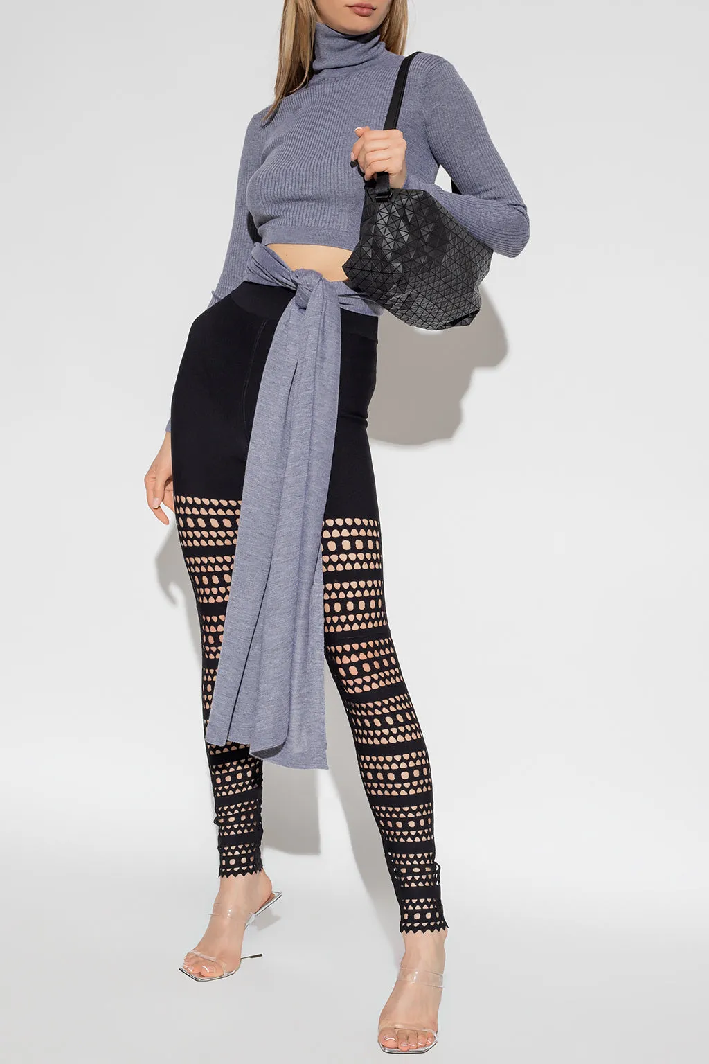 Alaia New Women's Pullover In Grey