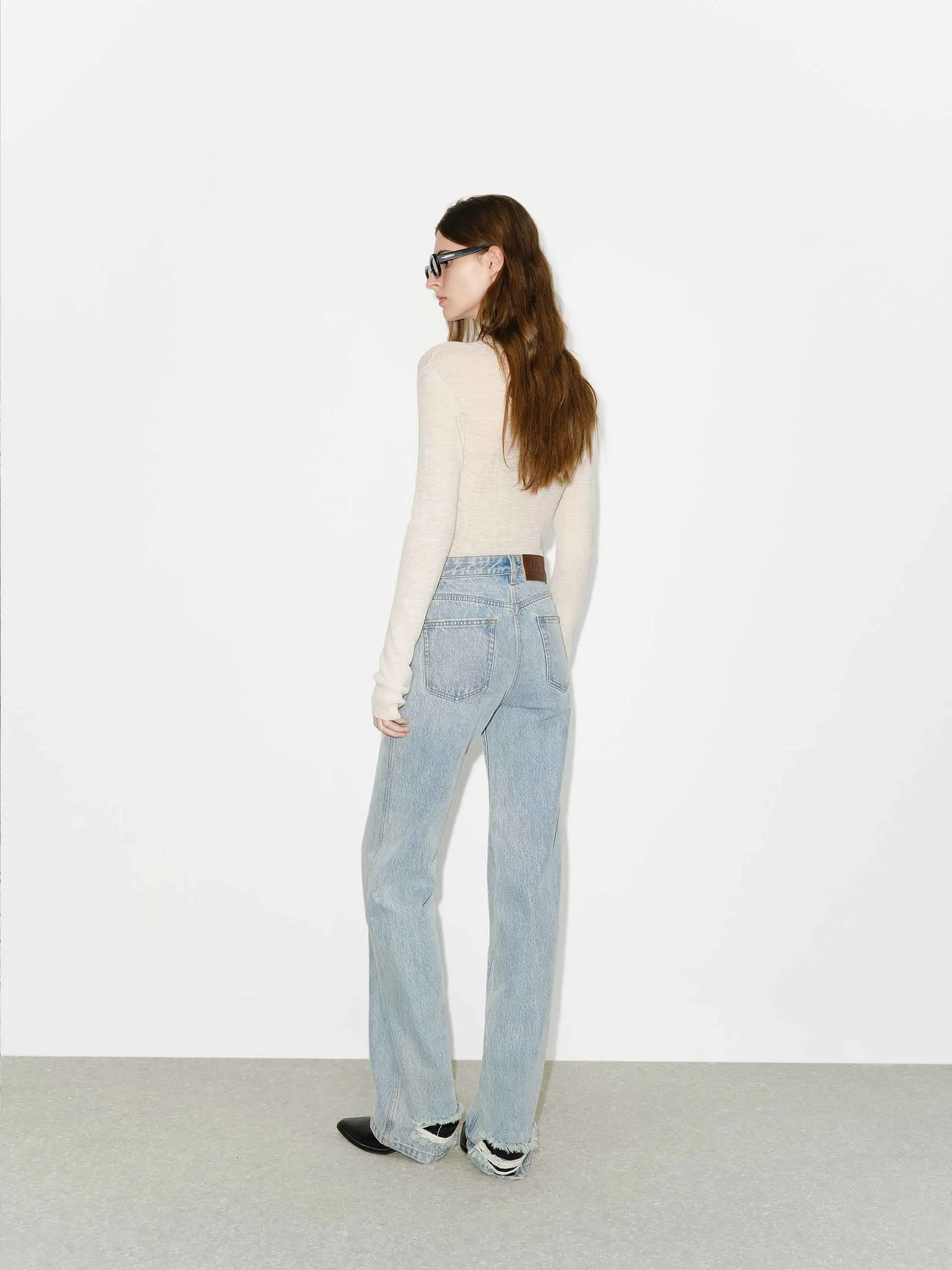 Alpaca Turtleneck Kint Top
