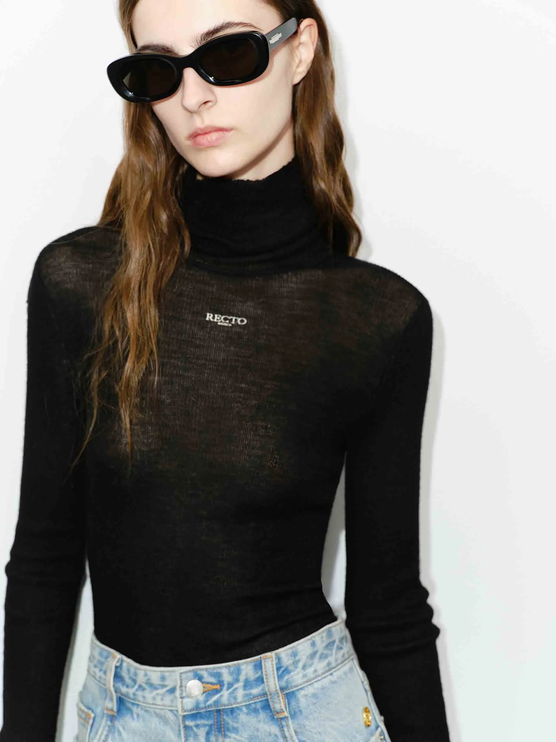 Alpaca Turtleneck Kint Top