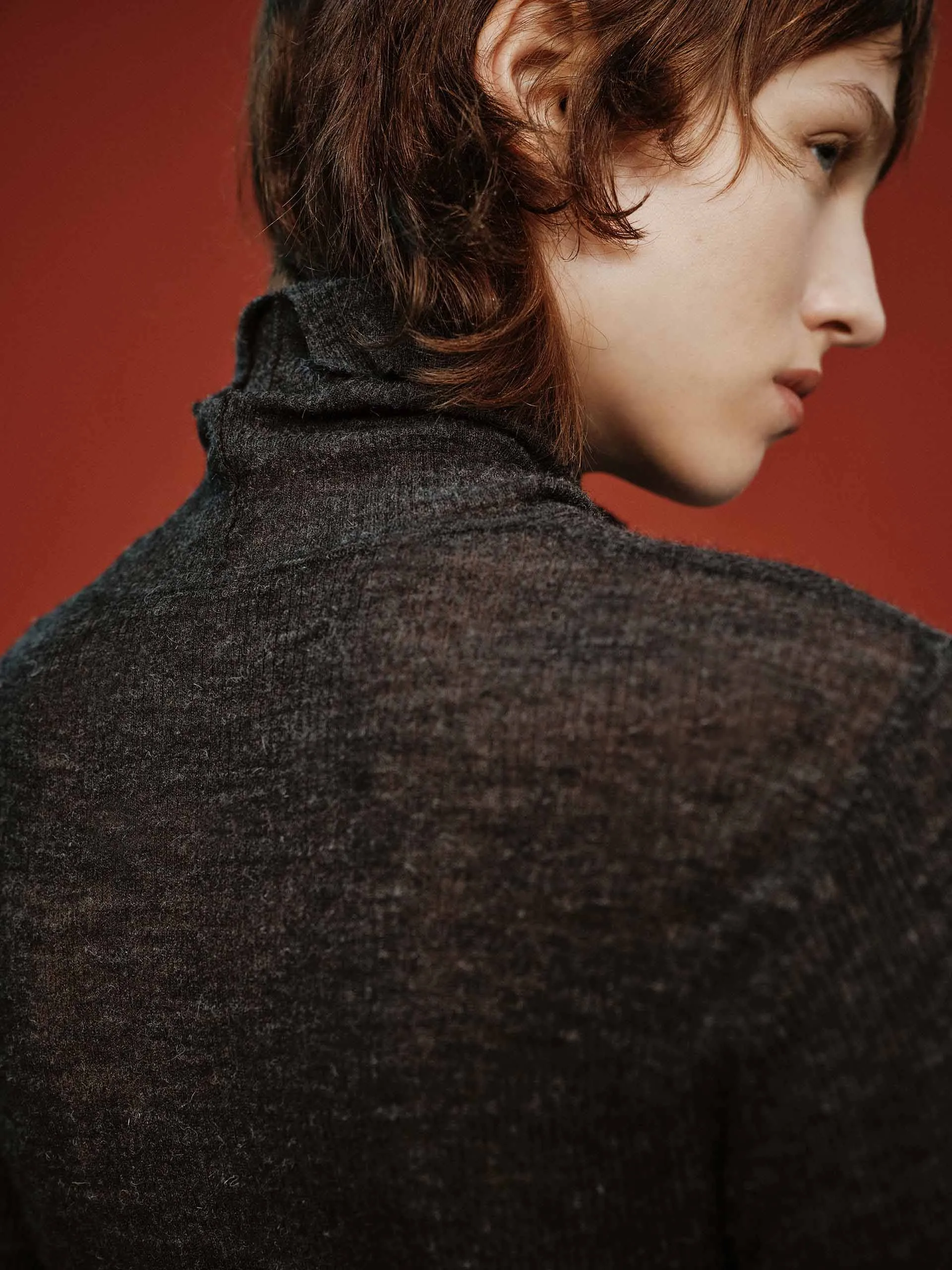 Alpaca Turtleneck Kint Top