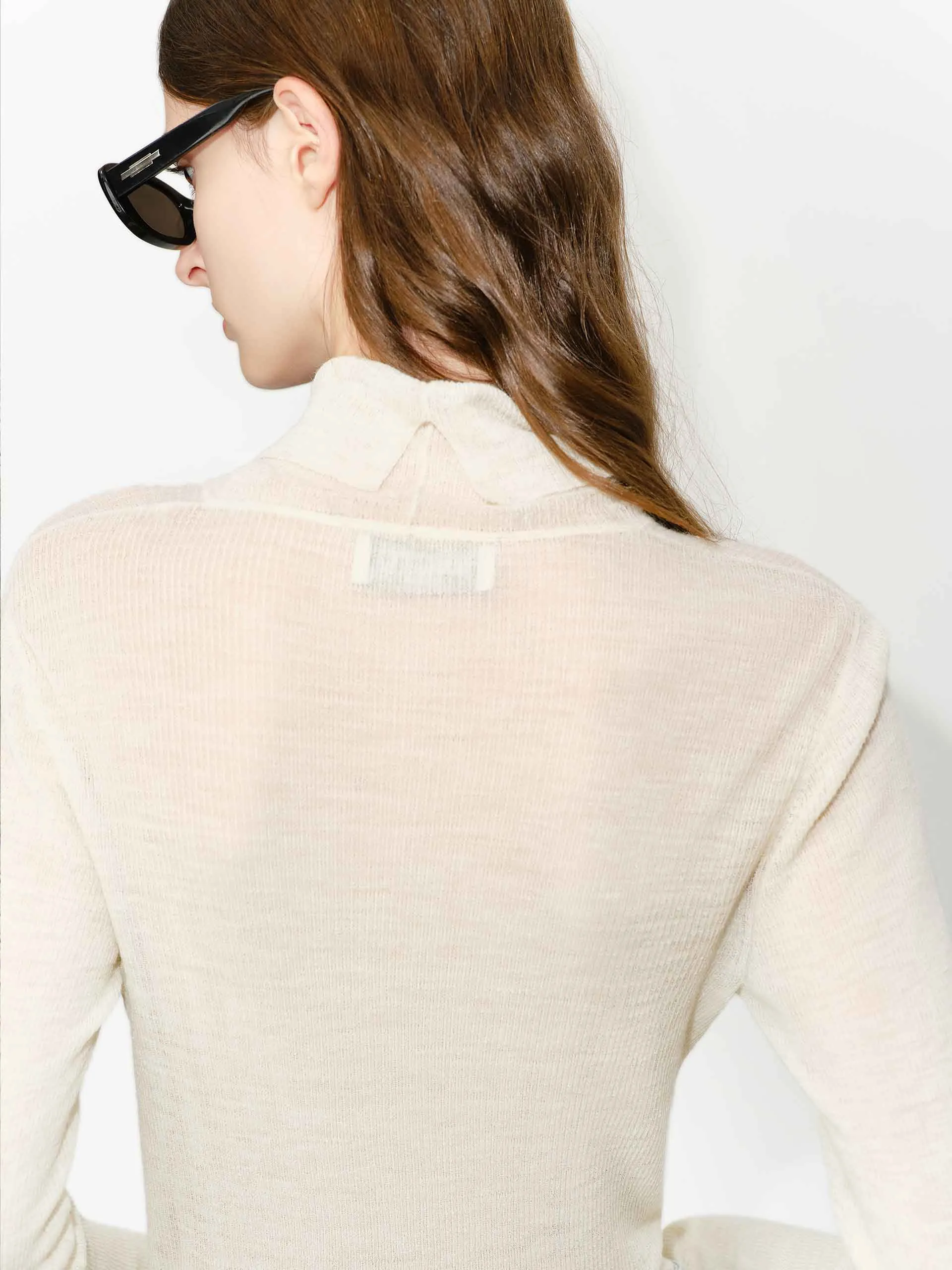 Alpaca Turtleneck Kint Top