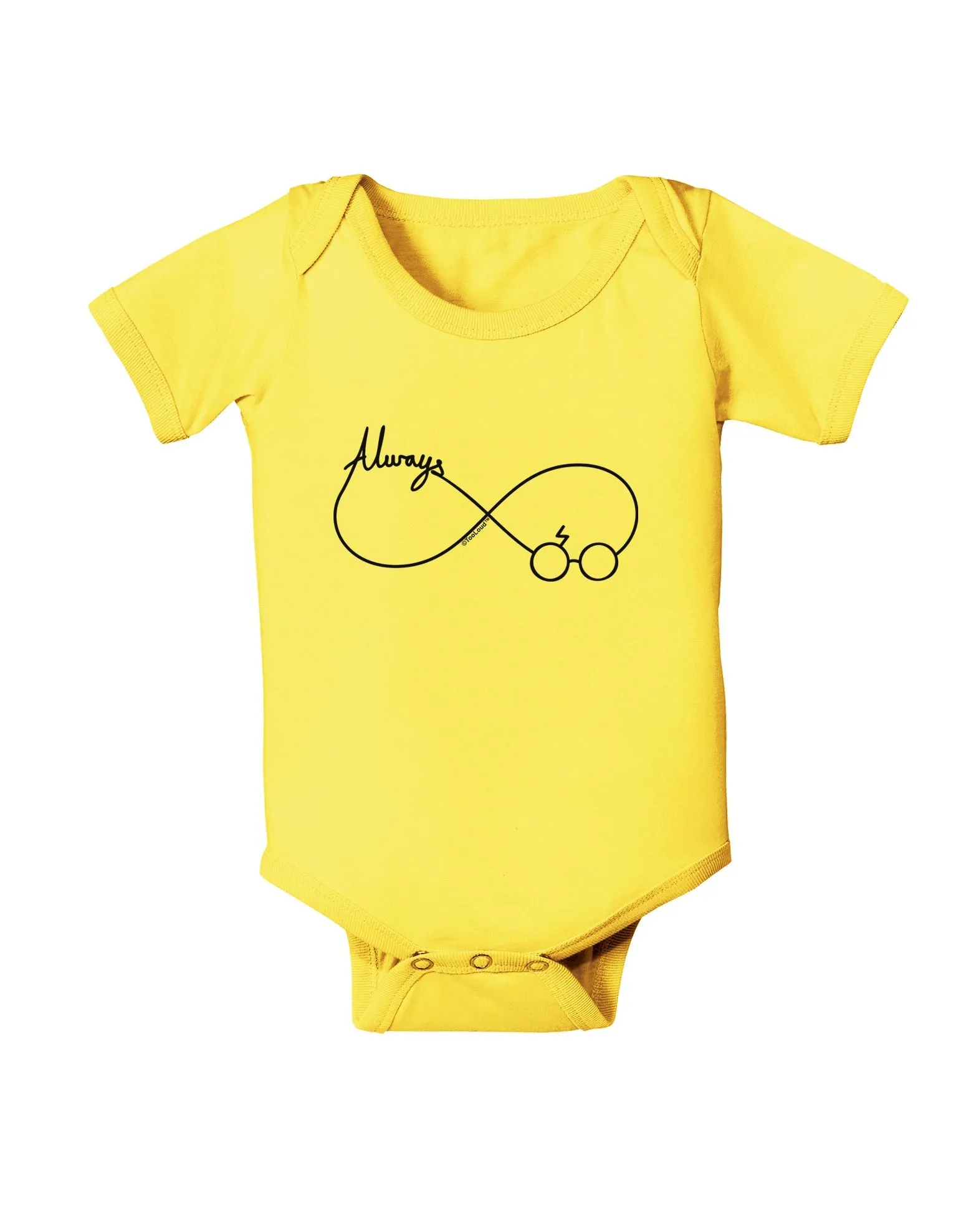 Always Infinity Symbol Baby Romper Bodysuit