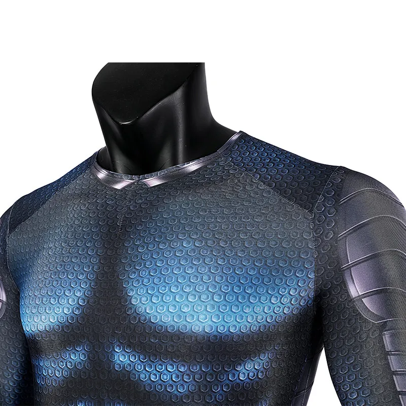 Aquaman 2 Costume Arthur Curry Cosplay Superhero Jumpsuit Halloween Suit