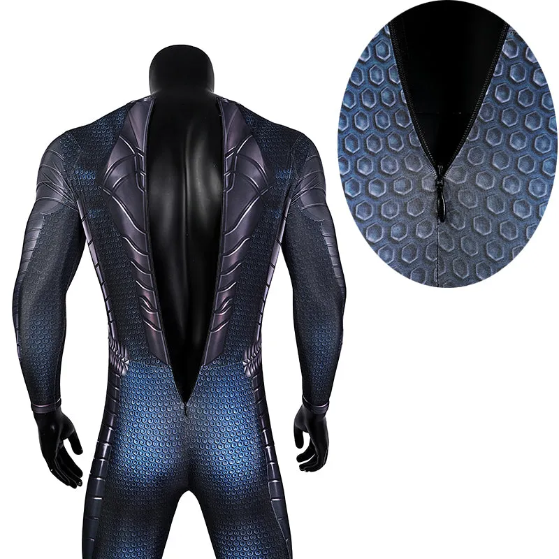 Aquaman 2 Costume Arthur Curry Cosplay Superhero Jumpsuit Halloween Suit