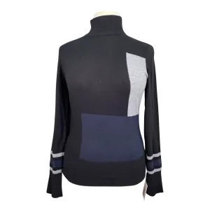 Asmar Equestrian Turtleneck Sweater in Black - Women's XL