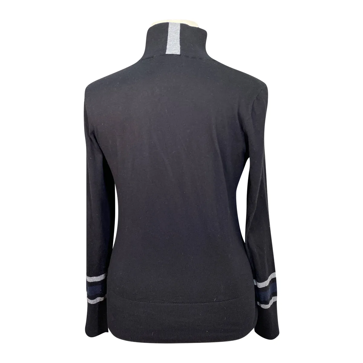 Asmar Equestrian Turtleneck Sweater in Black - Women's XL