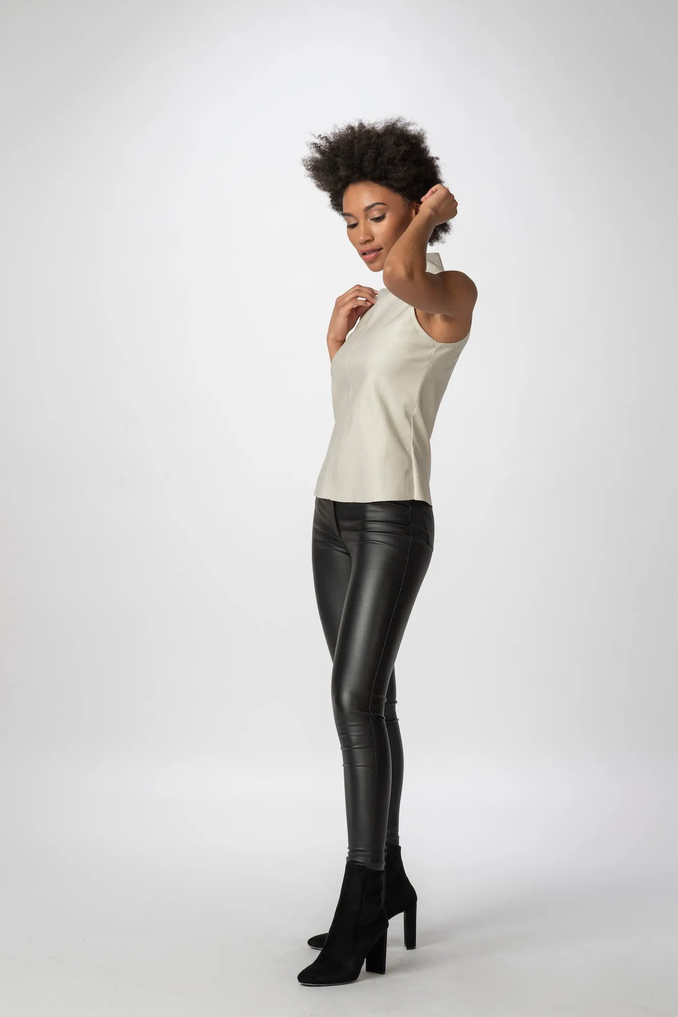 BA Waxed Turtleneck