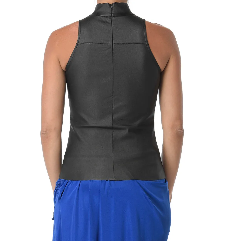 BA Waxed Turtleneck