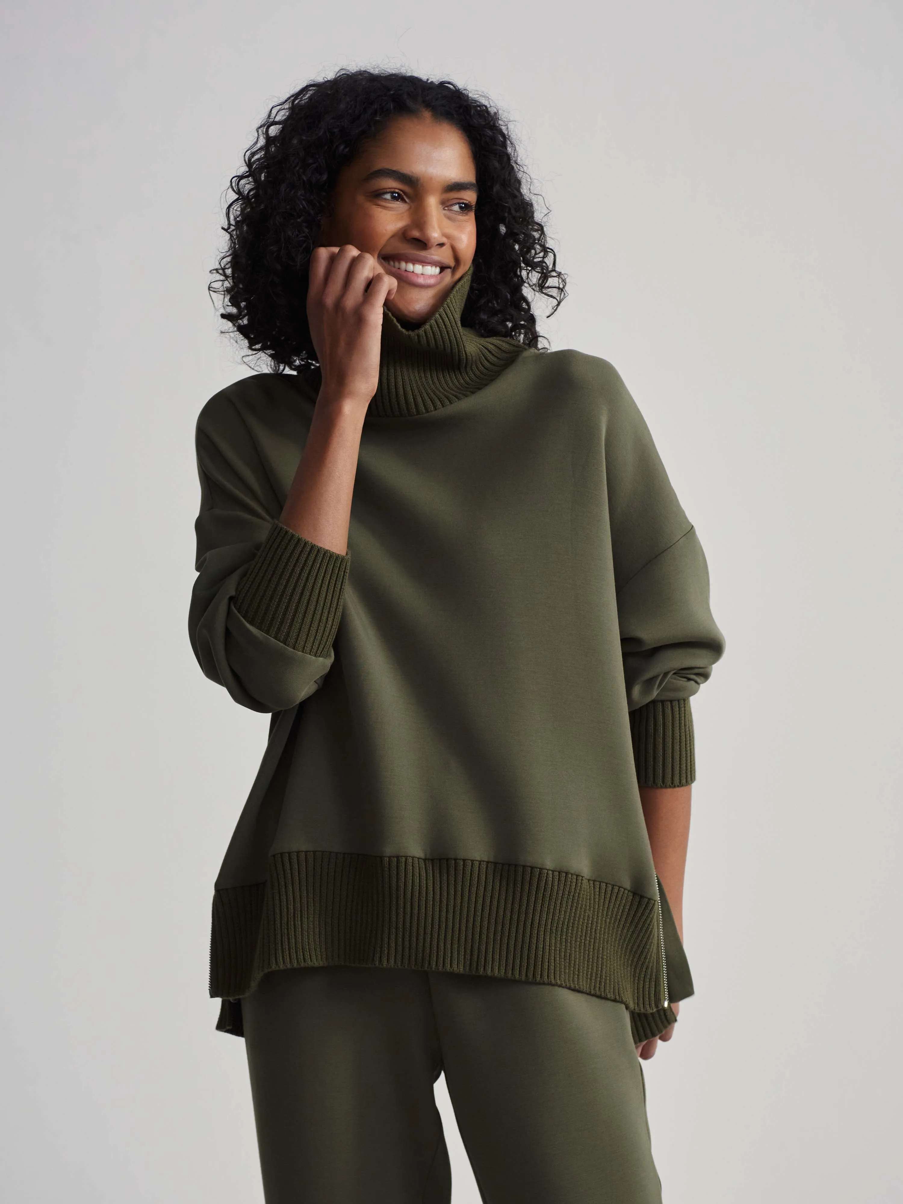 Barker High Neck Sweat