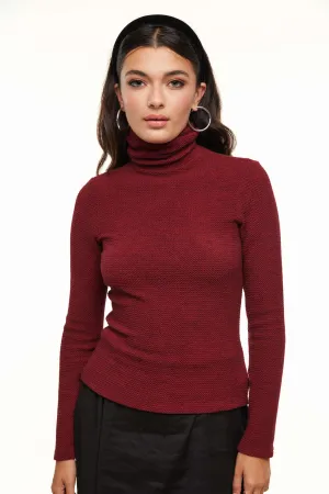 BASIC KNIT TURTLENECK