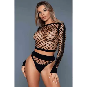 BeWicked Play With Me Bodystocking