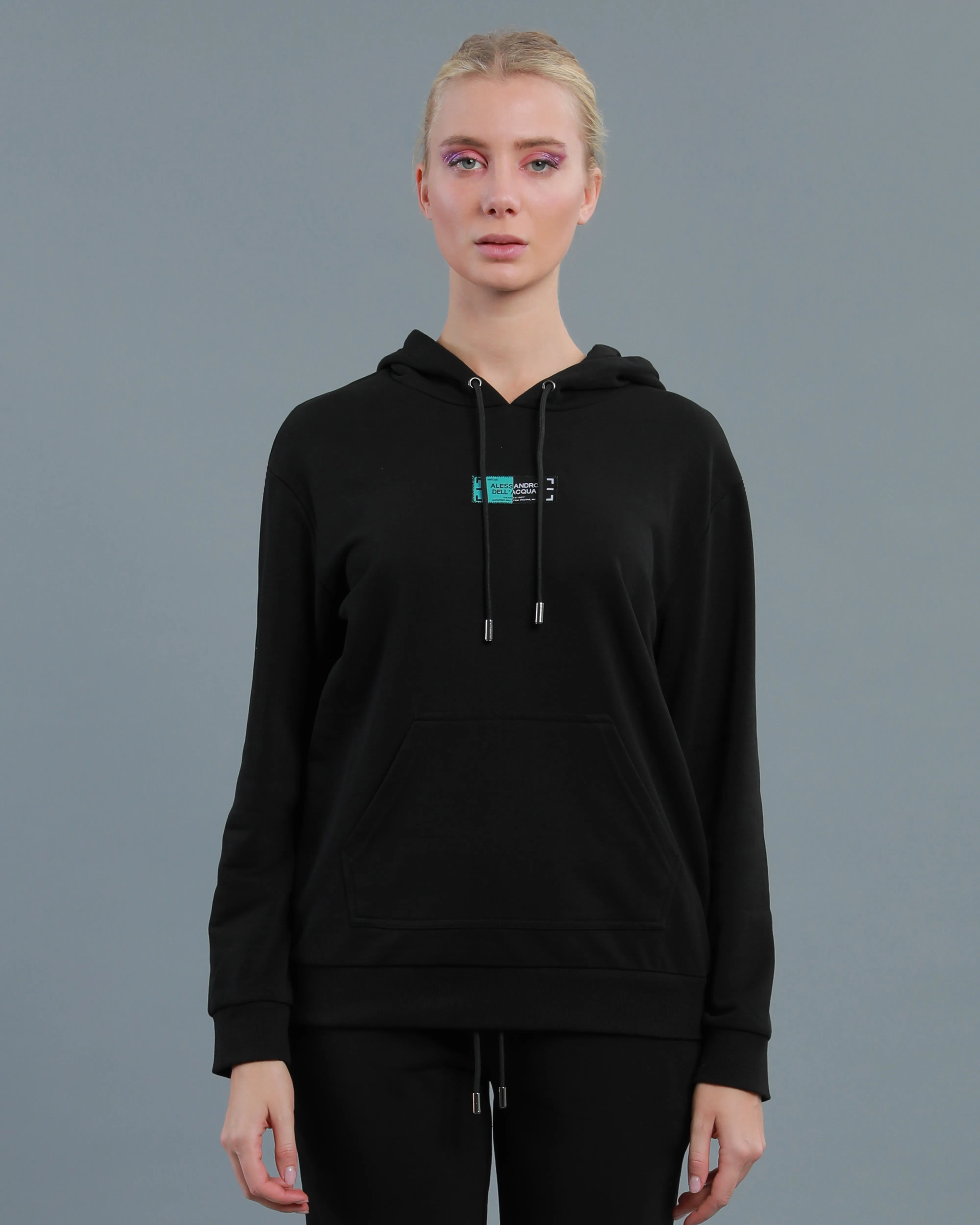 Bi-Color Patch Tracksuit Set