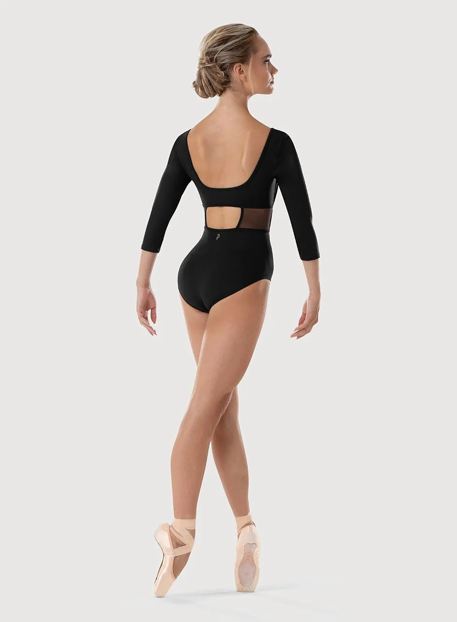 Bloch L4106B ‘Aurora’ Scoop-Neck 3/4 Sleeve Leo