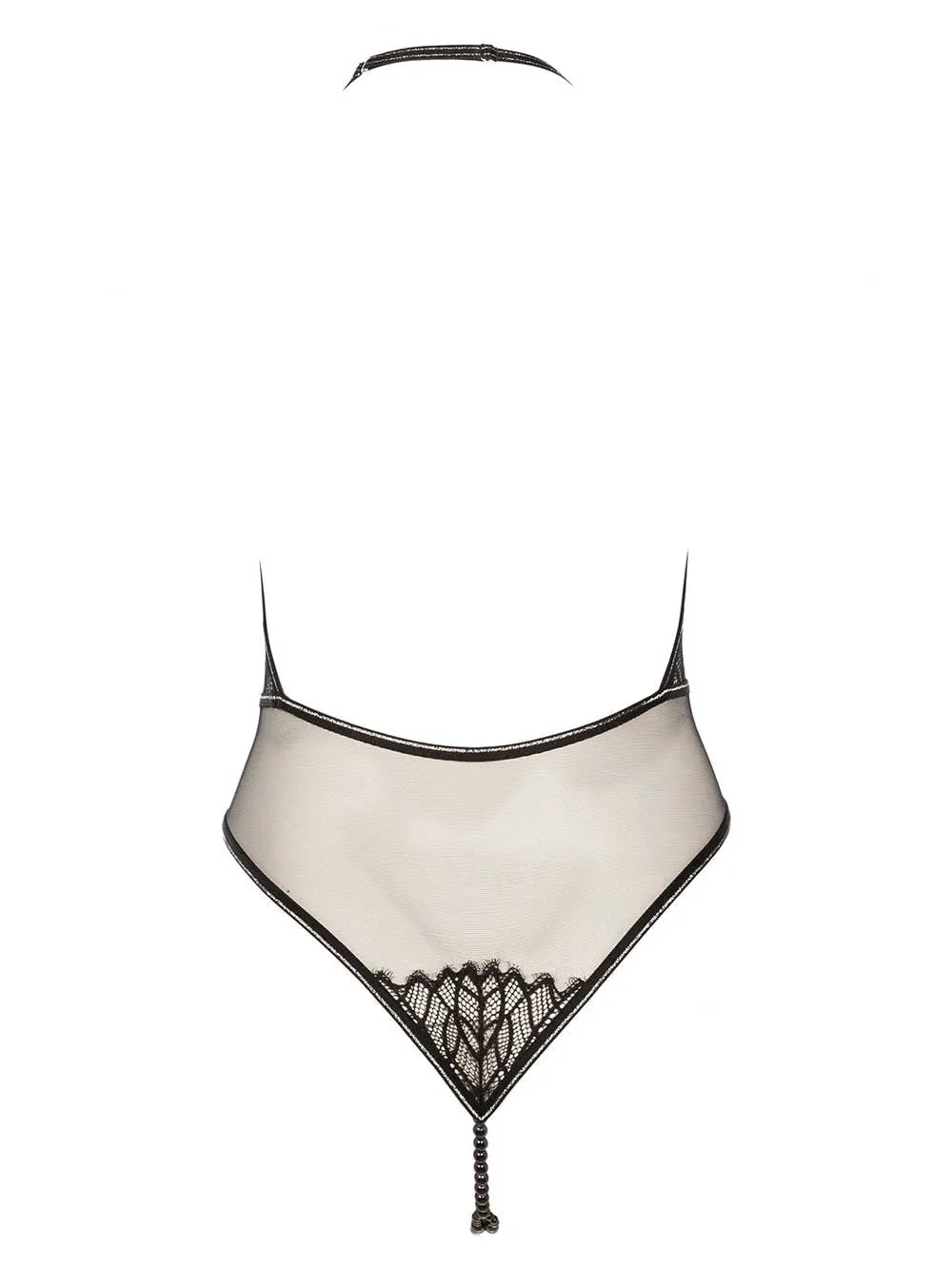 Bracli Manhattan Body Pearl Thong Sheer Bodysuit High End Luxury Lingerie