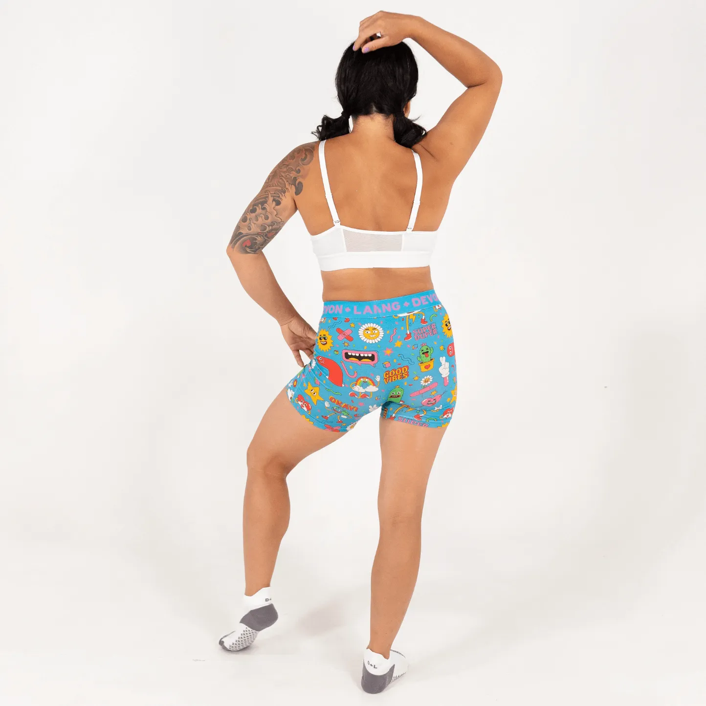 Bria Boxer Brief - Multi-Packs - Cartoons/Cassette/Pacific Blue