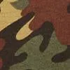 Camo-Print Short-Sleeve Mask Top