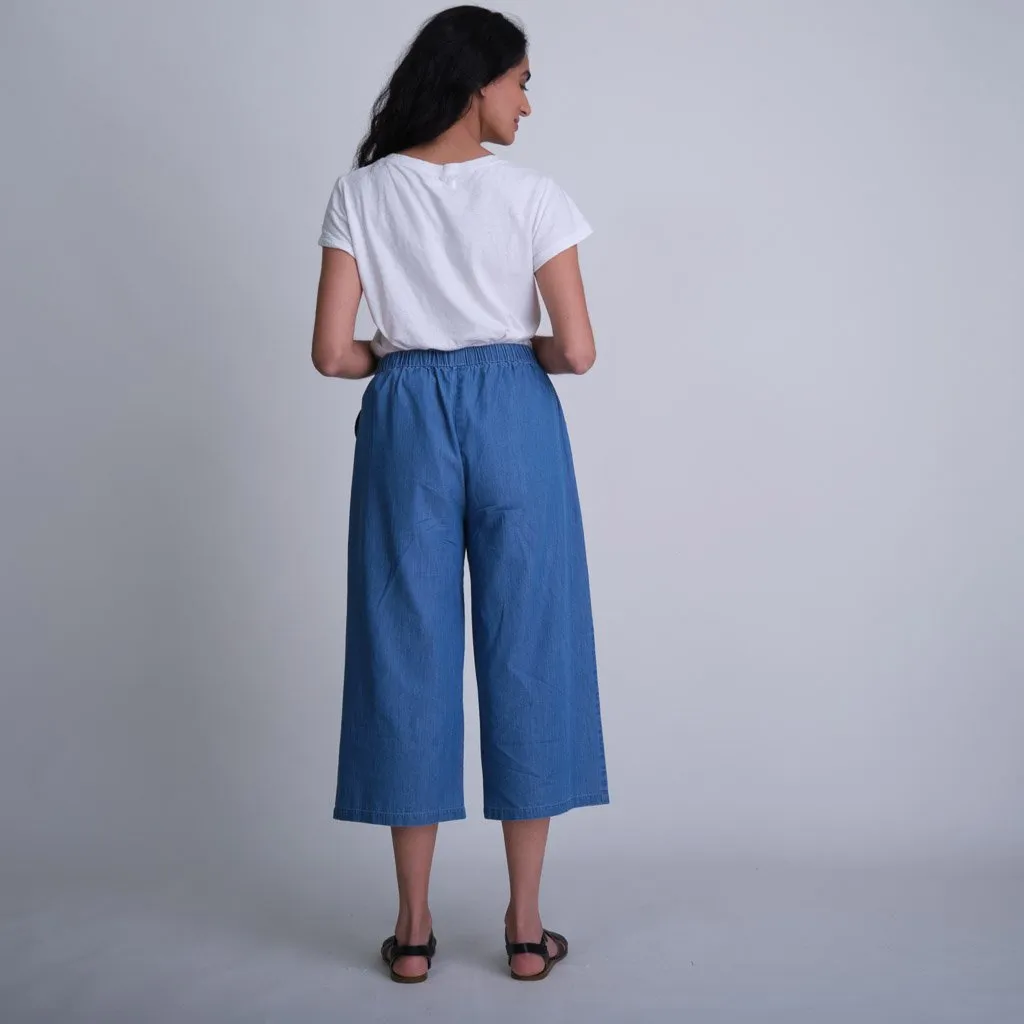 Carrie Organic Denim Culottes