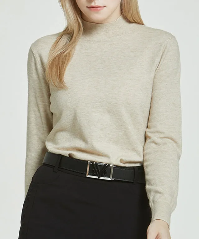 Cash Touch Knit H-Turtleneck