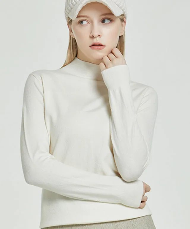 Cash Touch Knit H-Turtleneck