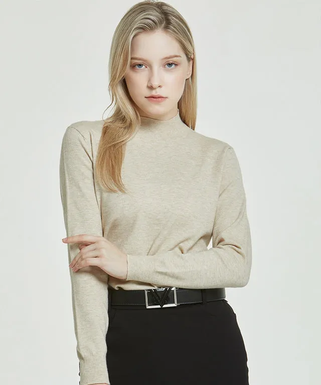 Cash Touch Knit H-Turtleneck