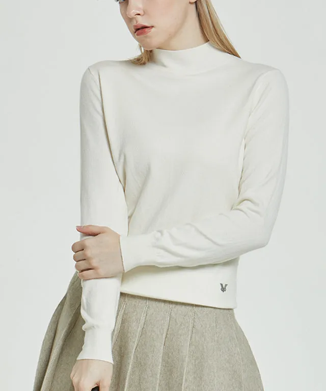 Cash Touch Knit H-Turtleneck