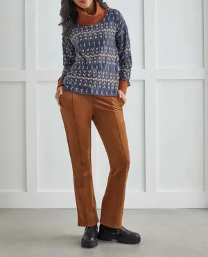 Combo Neck Sweater