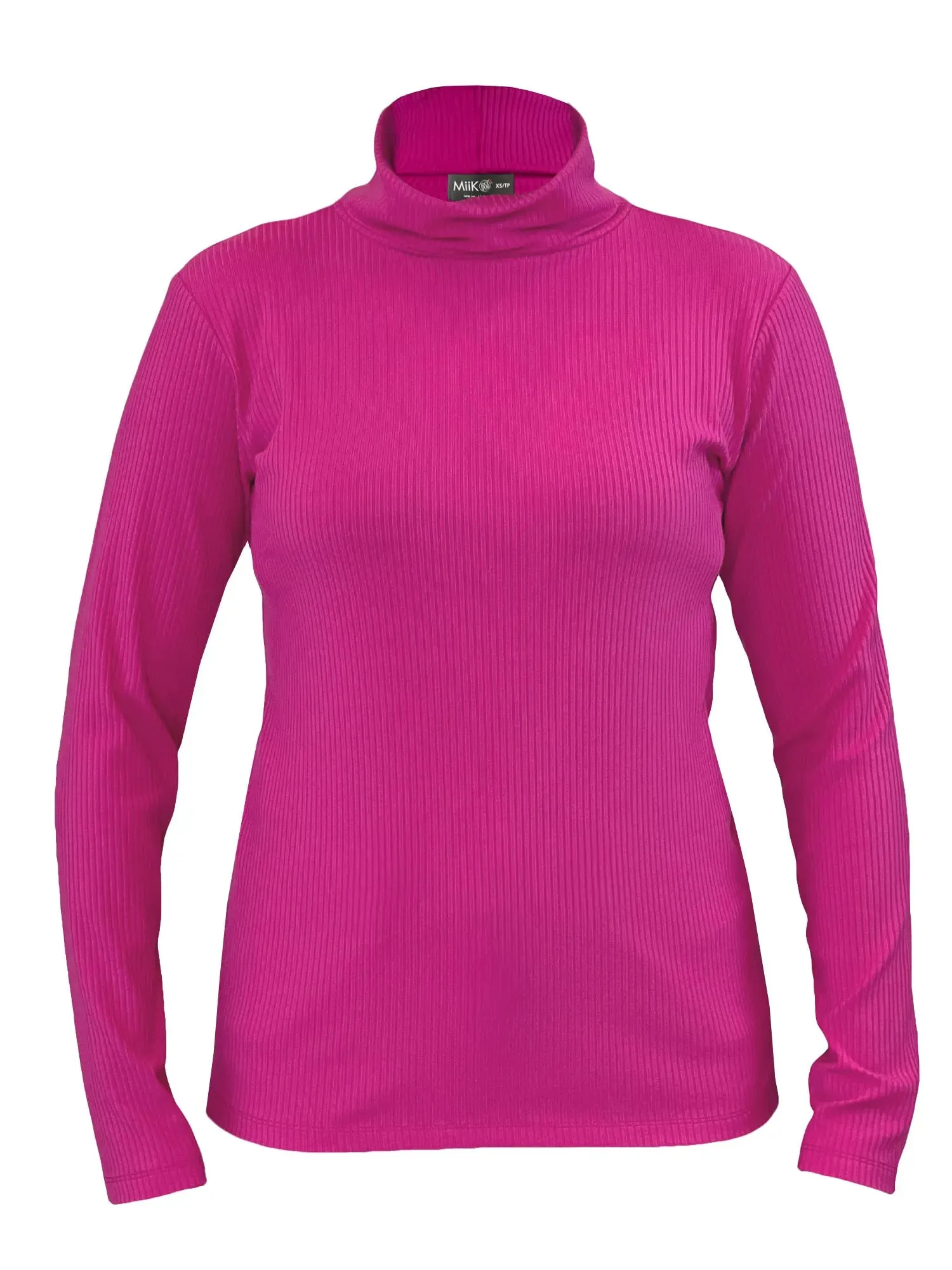 Cora ribbed turtleneck top