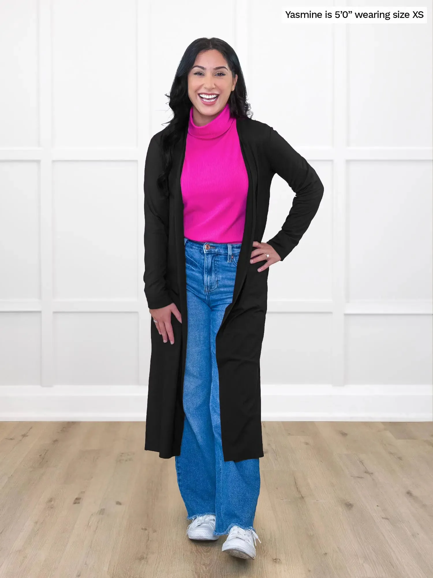 Cora ribbed turtleneck top