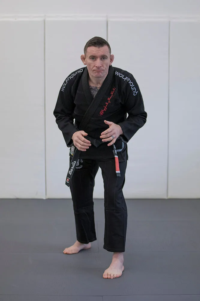 Dabilla 3.0 550gsm Gold Weave BJJ Gi Black