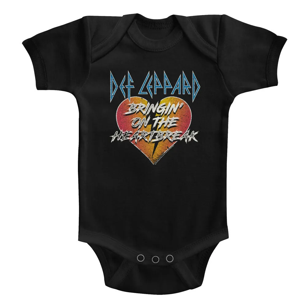 Def Leppard Bringin Baby Bodysuit