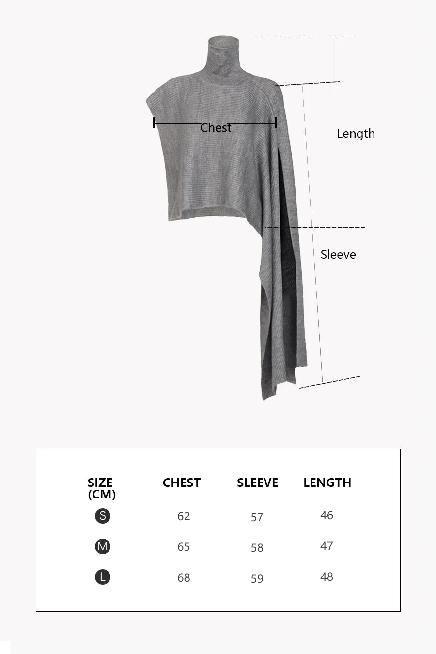 Design turtleneck sweater | Shawl turtleneck sweater | Street style gray sweater