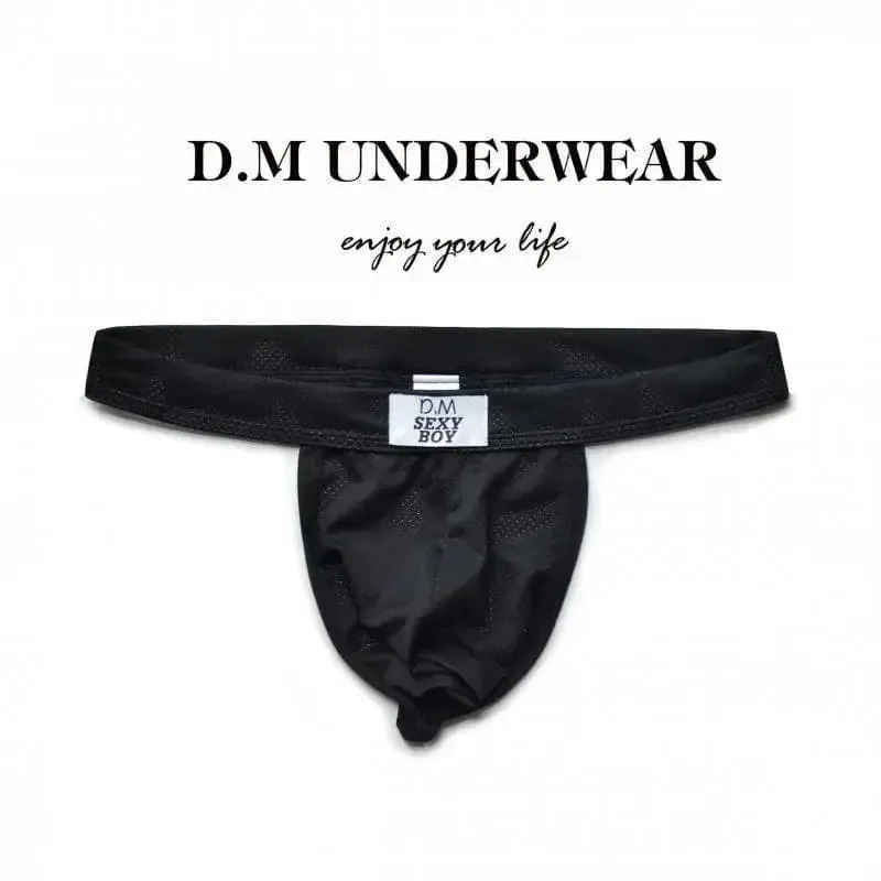 D.M Sexy Low Waist T-Back mens thong underwear