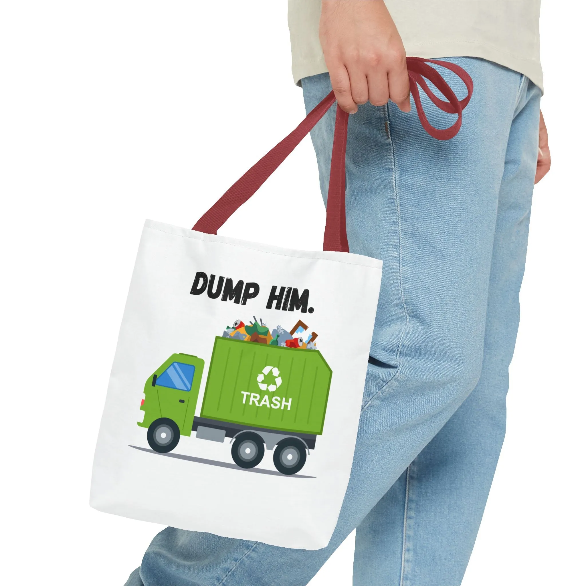 “Dump Him”-Tote Bag (AOP)