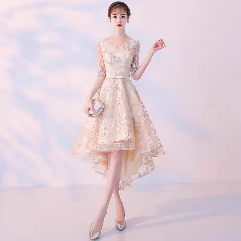 EG-SALE-AME-00149 Small evening dress for women, high-end luxury, niche, high-end sense of adult ceremony, birthday party host