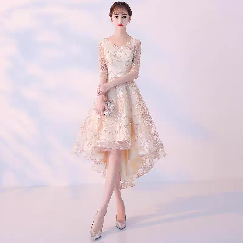 EG-SALE-AME-00149 Small evening dress for women, high-end luxury, niche, high-end sense of adult ceremony, birthday party host