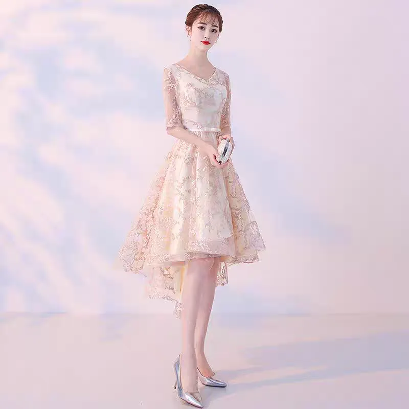 EG-SALE-AME-00149 Small evening dress for women, high-end luxury, niche, high-end sense of adult ceremony, birthday party host