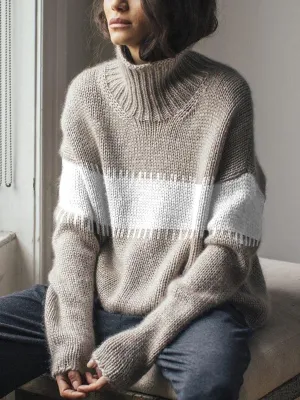 Fashion Casual Loose Turtleneck Sweater
