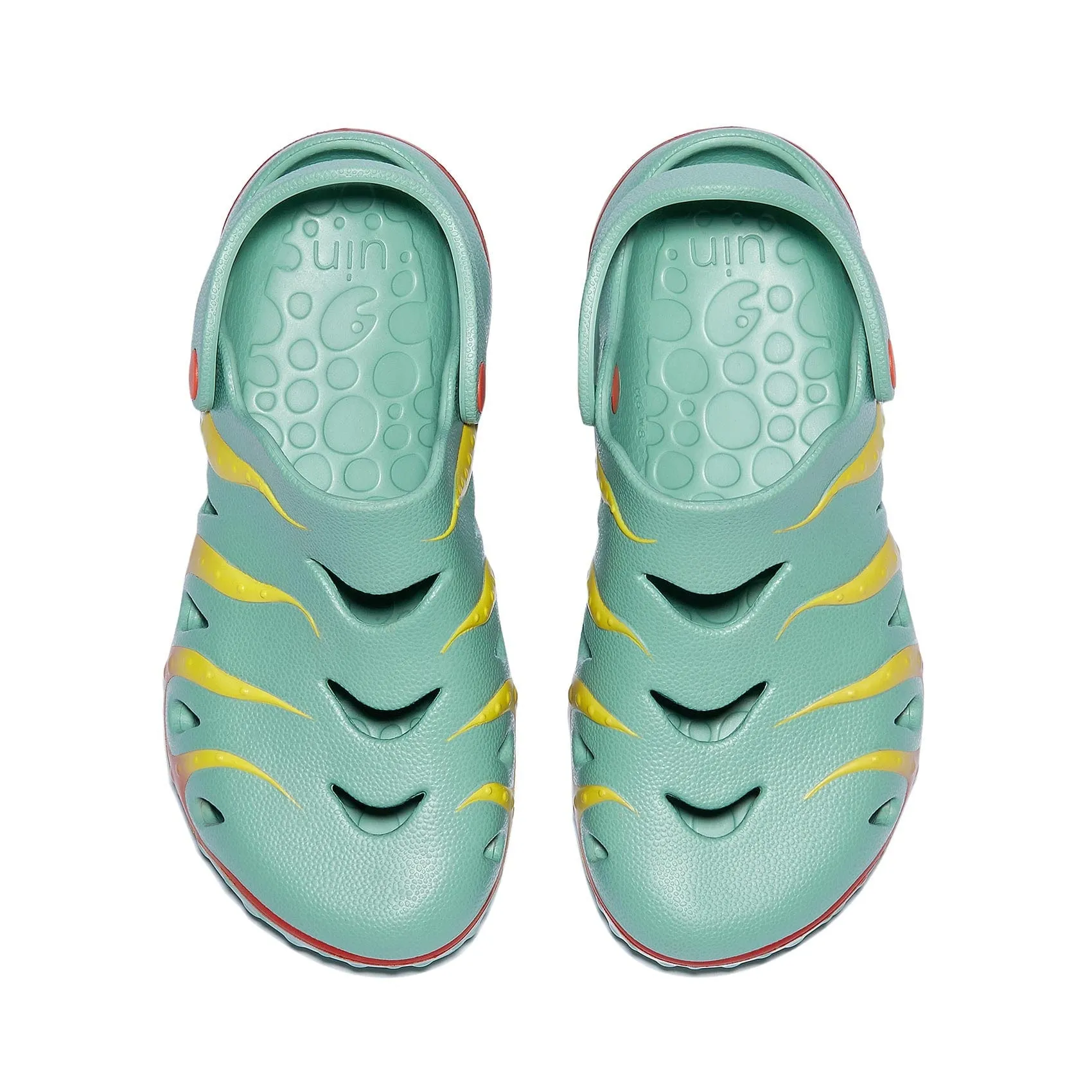 Green Fire Octopus I Men