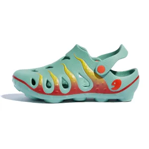 Green Fire Octopus I Men