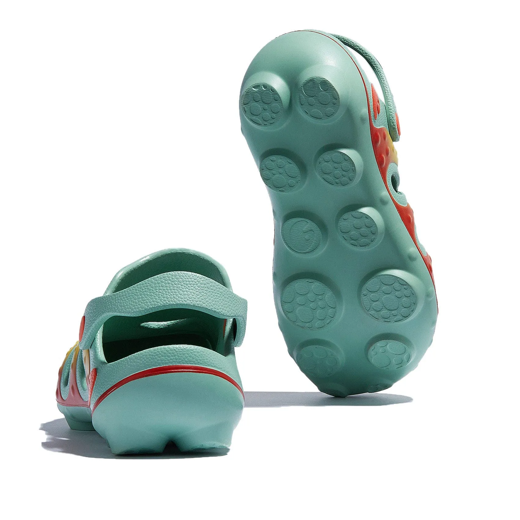 Green Fire Octopus I Men