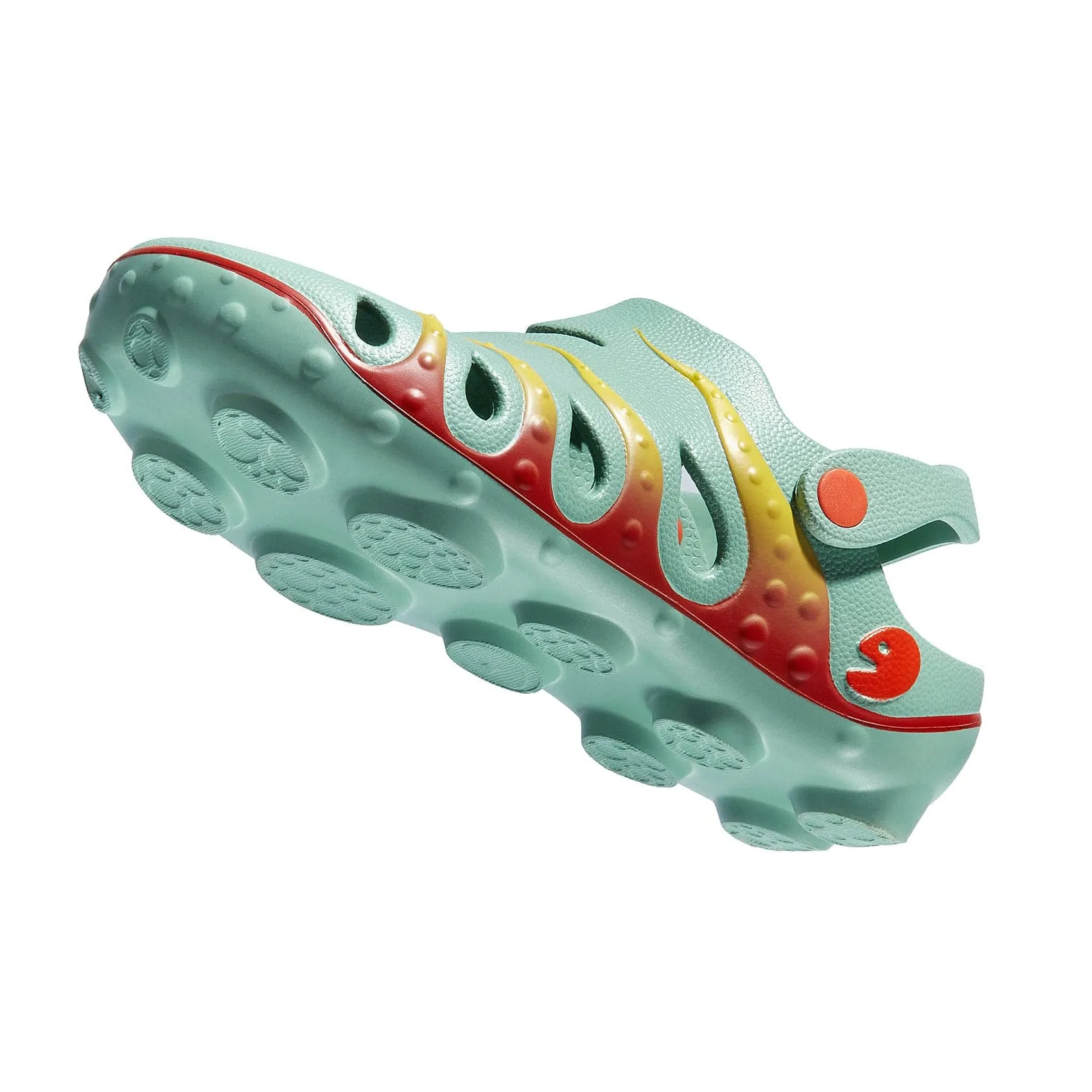 Green Fire Octopus I Men