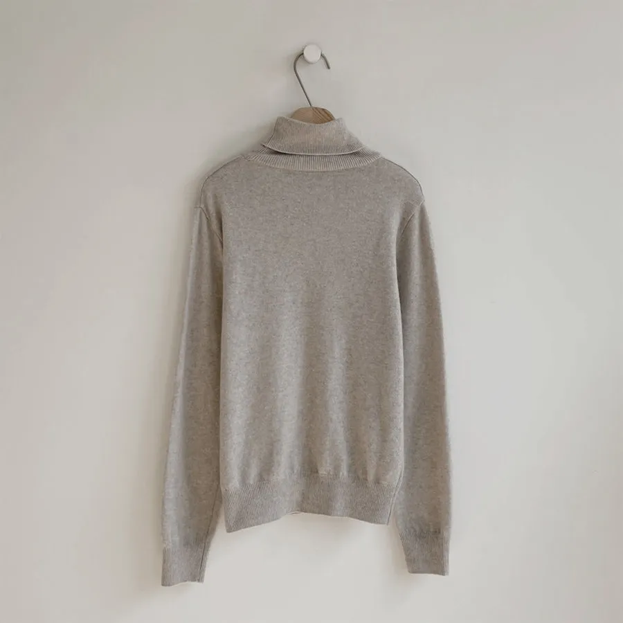 How Things Change High Neck Knit Sweater