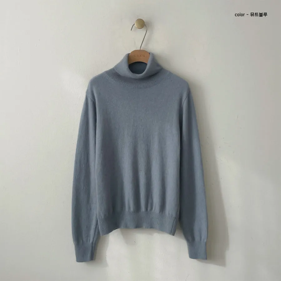 How Things Change High Neck Knit Sweater